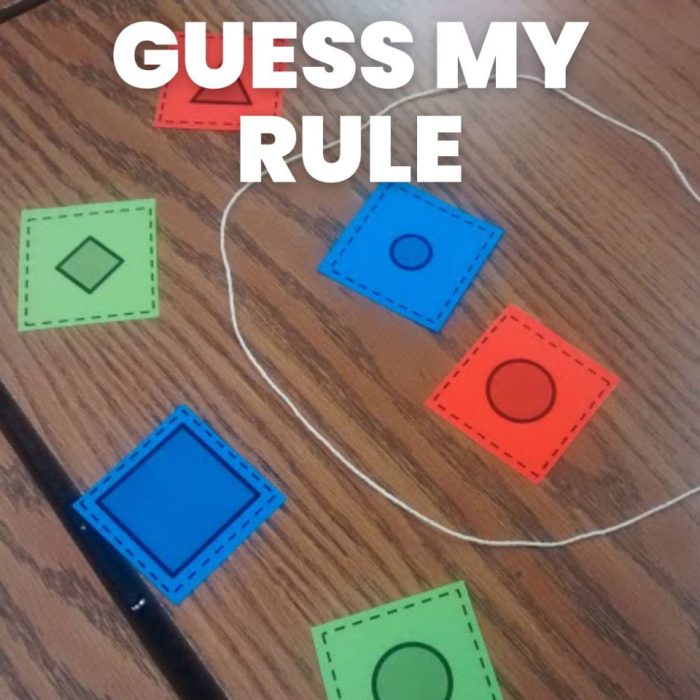 Guess my rule with letters