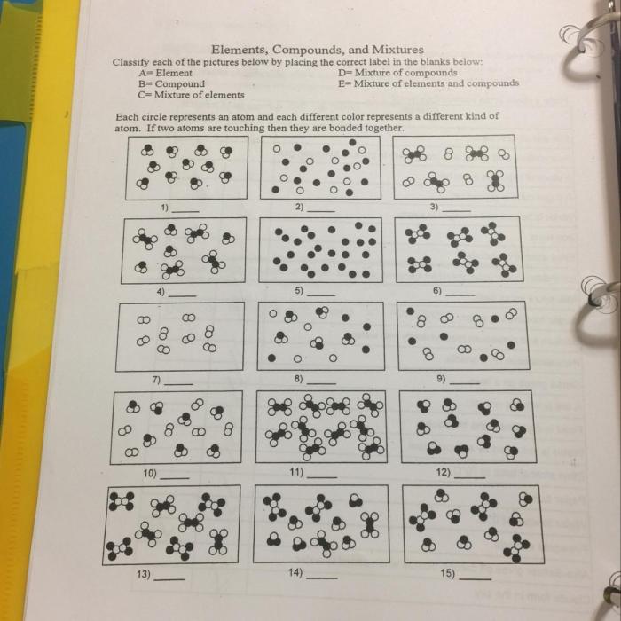 Topic 1.4 composition of mixtures answer key